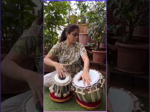 Savani Talwalkar Ji Tabla Solo Snippet #icmtabla #tabla #classical #music #shorts #viral