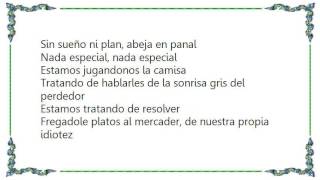 Bacilos - Nada Especial Lyrics