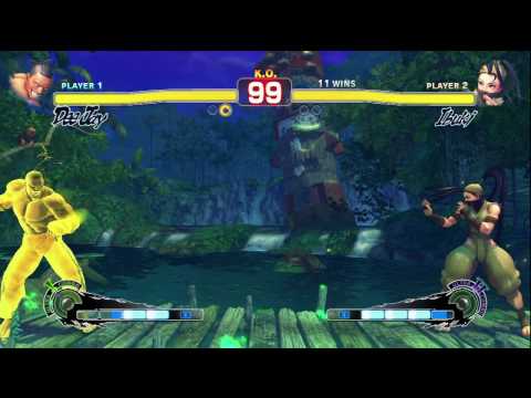 ? (DeeJay) vs Kazu (Ibuki) - Super SF4 Preview London