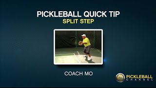 Pickleball Quick Tip - Split Step