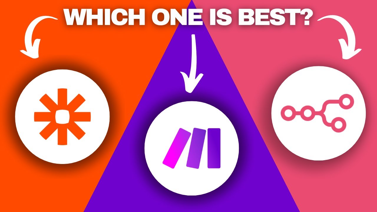 Zapier vs Make vs N8N (2024) | Which One is Better?