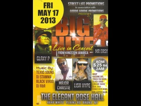 Street Life-Goodie Goodie Promotins Big Night Concert Commercial on may 17th, 2013