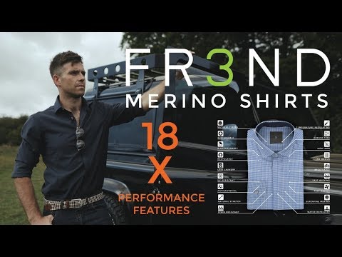 F R 3 N D - Luxury, Sustainable Non Iron Merino Wool Shirts
