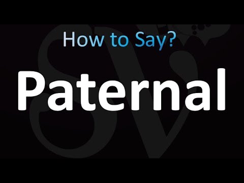 How to Pronounce Paternal (correctly!)