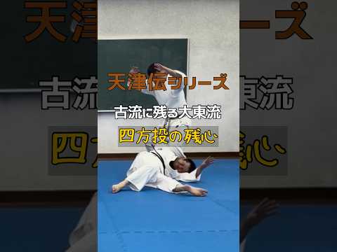 合気道とは違う大東流の四方投は固め技までやる〜古流に残る大東流合気柔術〜総伝の巻