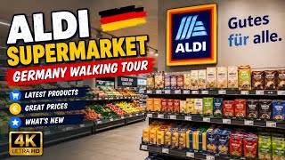 ALDI Germany Supermarket Walk 🇩🇪 | Grocery Shopping Tour in 4K