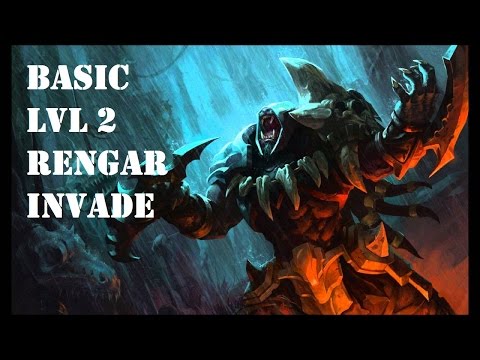 Rengar Invading Tutorial -  Basics of Level 2 Invade