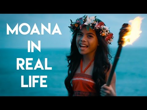 Moana in Real Life - "How Far I'll Go"