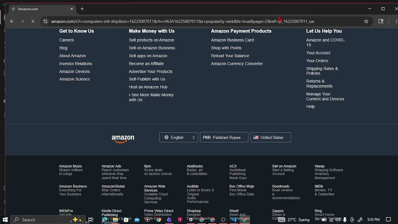Amazon Scraper Demo