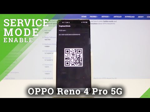 Secret Codes OPPO Reno4 Pro 5G - Testing Menu / Service Mode