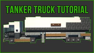 Mincraft Tutorial: How to Make a Tanker Truck