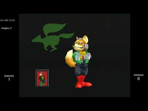 GSS 88 SSBM - ZettaVolt (Green Falco) vs. GWM420 (Falco, Fox) - Melee LF