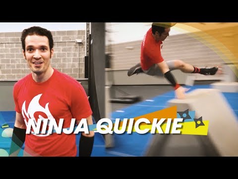 American Ninja Warrior Ethan Swanson Solo Run - NINJA QUICKIE