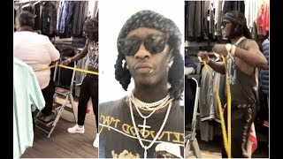 Young Thug Takes His Dad Shopping Wants To Help Him Lose Weight