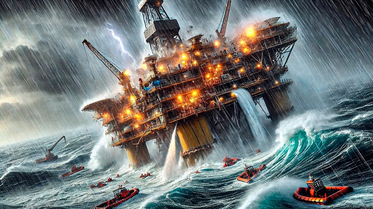 TRABALHADORES DE PLATAFORMAS DE PETRÓLEO GANHAREM MUITO DINHEIRO