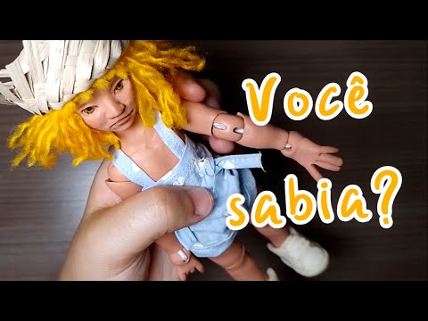 APOSTO que você NÃO SABIA disso sobre BONECAS ARTICULADAS em biscuit! (Estilo BJD) |Pale Light Dolls