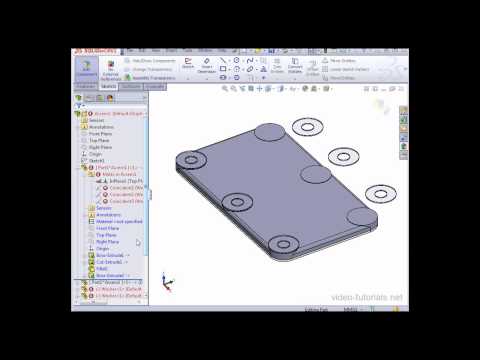 SolidWorks 2013 Assembly Tutorials -#20- Set to Lightweight