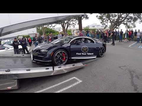 Loading Up $3 Million Bugatti Chiron Onto Truck