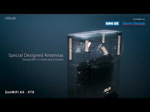 Wi-Fi Mesh-система Asus ZenWiFi XT8 V2 2pk White (90IG0590-MO3A40)_