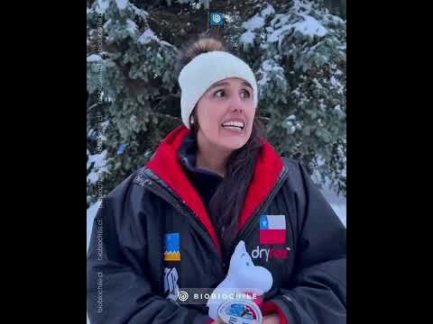 Bárbara Hernández en lo alto: "Sirena de Hielo" ganó dos medallas en mundial de Aguas Gélidas
