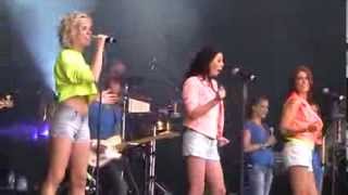 K3 Mijn Liefje Achterna @Marktrock Leuven 11/08/'13