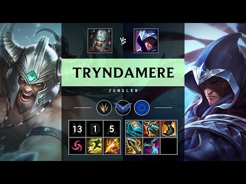 Tryndamere Jungle vs Talon - EUW Diamond Patch 25.21