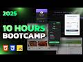 HTML CSS JavaScript Full Course Build 15 Projects
