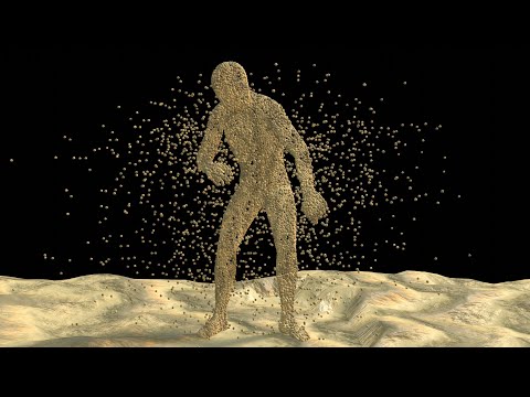 Blender Tutorial Day #61 - Making A Sandman