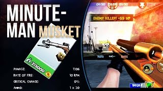 MINUTEMAN MUSKET GAMEPLAY - blitz brigade update 18