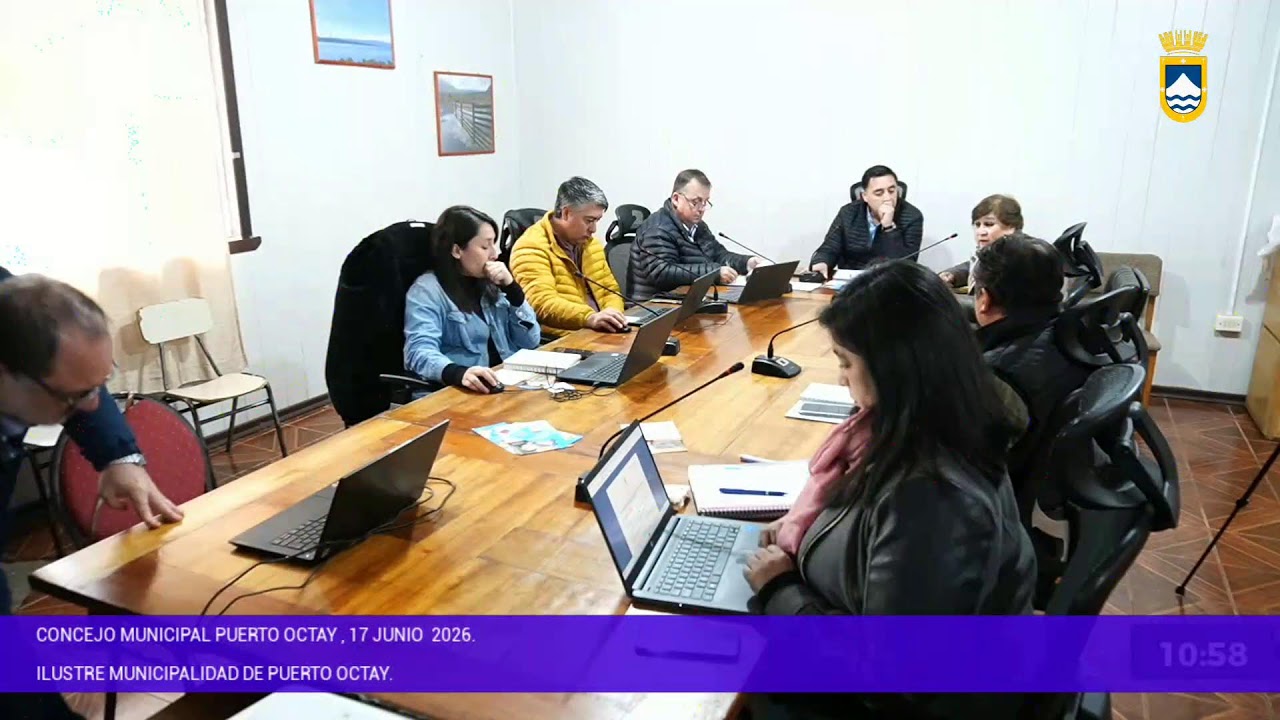 CONCEJO MUNICIPAL PUERTO OCTAY , 17 JUNIO  2026 - VIDEO 1.