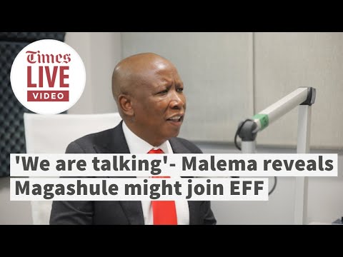 Malema says he is speaking with Ace Magashule about joining the EFF