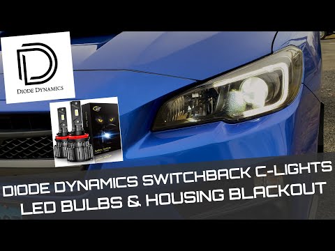 CUSTOM WRX HEADLIGHTS!!! - DIODE DYNAMICS C LIGHT - 15-20 Subaru WRX