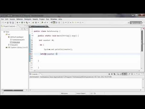 Java Programming Tutorial 21 Do While Loop Tolgahan Semiz