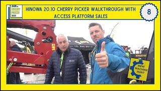 Hinowa 20.10 Cherry Picker Walkthrough with Access Platform Sales