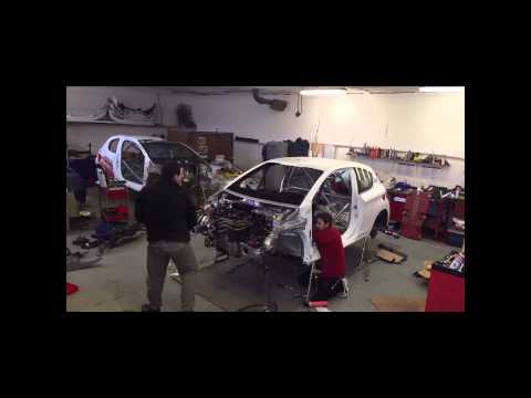 How to build a Peugeot 208 R2? SPARROW RACING TEAM