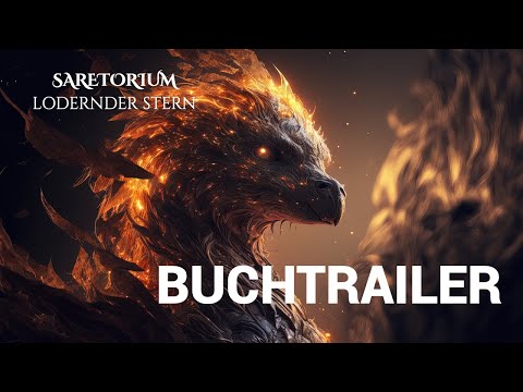 Buchtrailer zu SARETORIUM - Lodernder Stern | Band 1 der Fantasy Saga