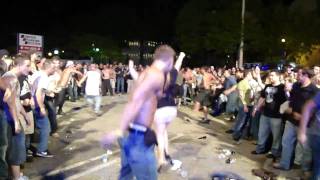 Papa Roach - Into The Light (Jacoby goes into crowd) @ Roxy&#39;s Pub, 4/30/10