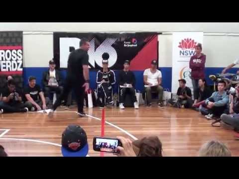 R16 Oceania 2014 TOP8: BBoy Blond  V Kamakazi