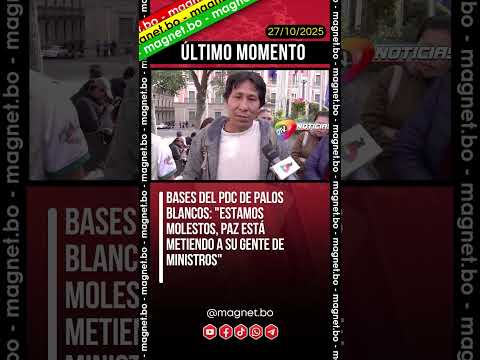 Palos blancos  #noticiasbolivia #últimomomento #últimomomento