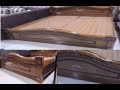 Teak Wood Cot demo, Wooden Bed with storage box, Wooden Bed Box Model - Home Furniture in India