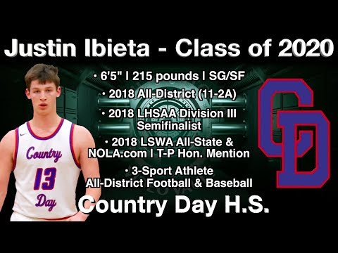 Justin Ibieta Regular Season Highlights - Country Day 2020 SG/SF