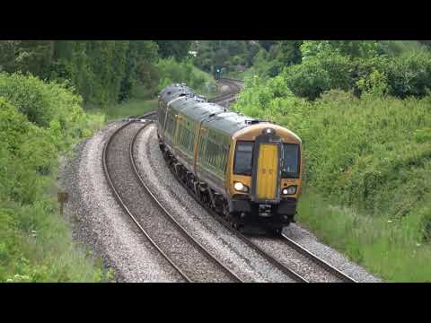 DRS 37425 'Concrete Bob' Route learner, DRS 66433 plus units in Worcester 01.06.22