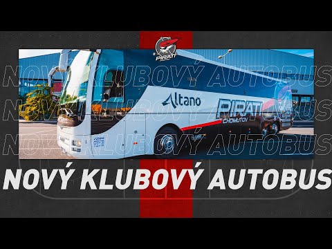 REPORTÁŽ: Piráti mají nový klubový autobus