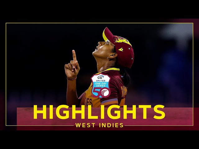 Ramharack Takes 4 Wickets | Highlights | West Indies Women v Bangladesh | 3rd CG United ODI