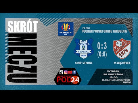 [2025-09-30] 🔶📺SKRÓT MECZU ⚽ Sokół Sieniawa 🆚 KS Wiązownica