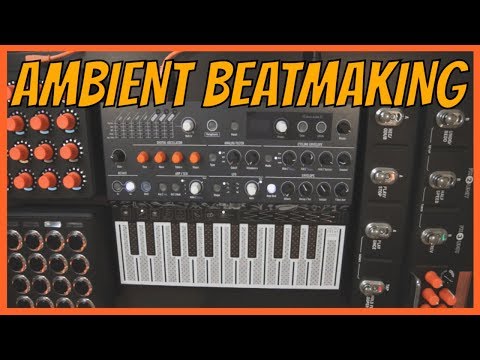 Ambient lofi hip hop beatmaking w/ Arturia MicroFreak (live looping in Ableton w/ Midi Fighters)