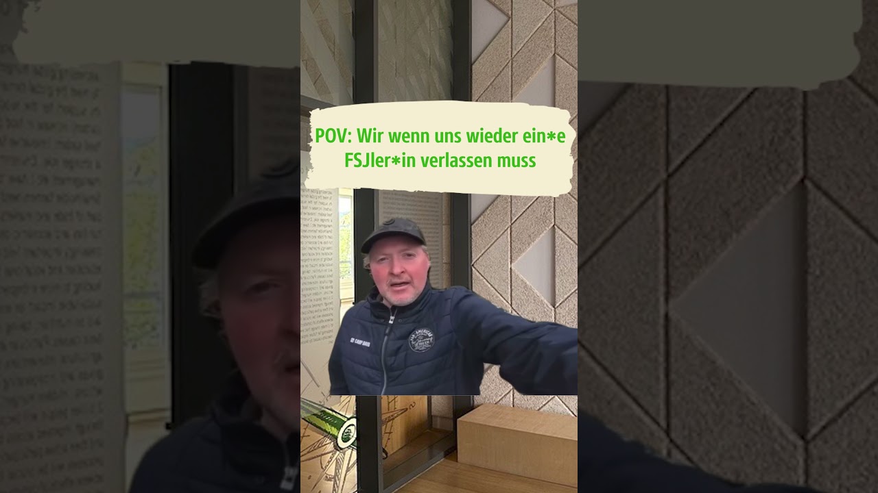 POV: Unser FSJler geht… und wir brauchen dich 💔➡️💚