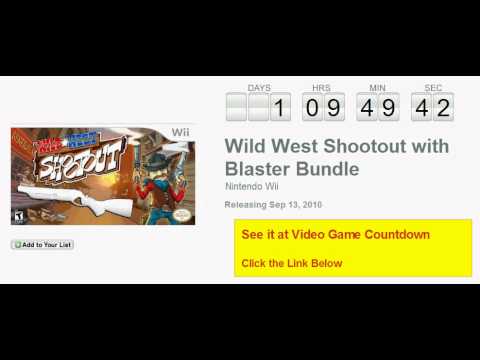 wild west shootout wii review