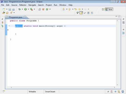 Einführung in die Objektorientierung - (Java 1-042)