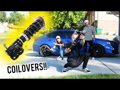 Installing BC Coilovers on a 2016 WRX